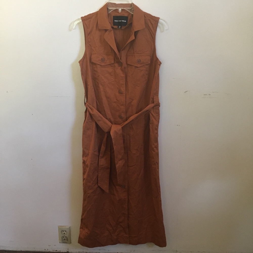Cotton Button down dress